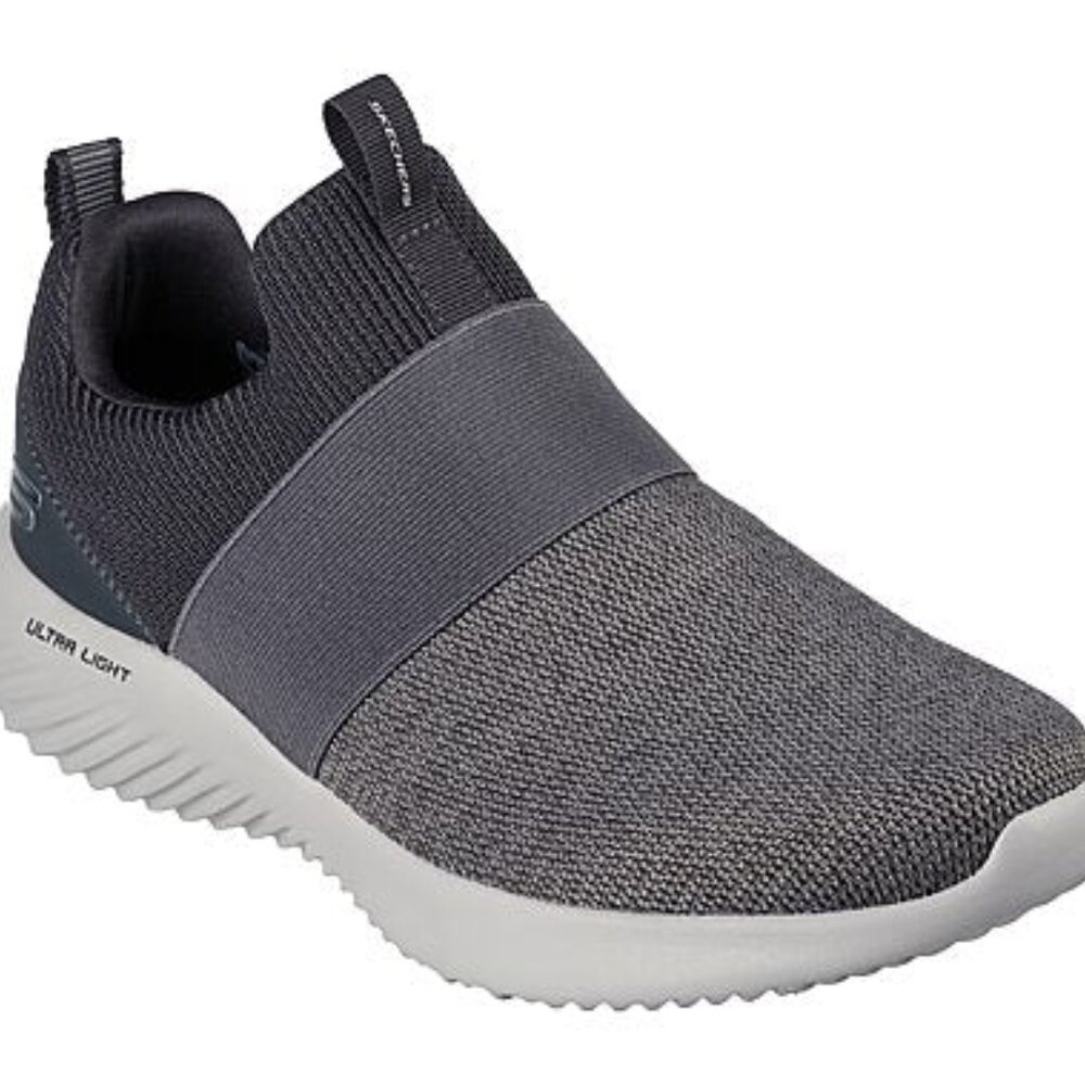 Skechers Bounder Inshore | Gray | Memory Foam | Slip On